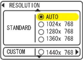 3M X20 - INPUT Menu (continued) - 1