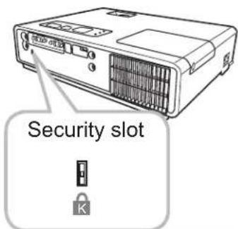 3M X20 - Using the security slot - 1