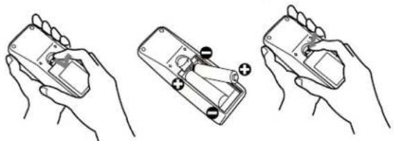 3M X20 - Putting batteries - 1