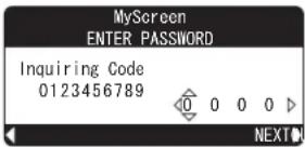 3M X20 - OPTION Menu (continued) - 6