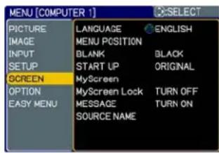 3M X64 - SCREEN Menu - 1