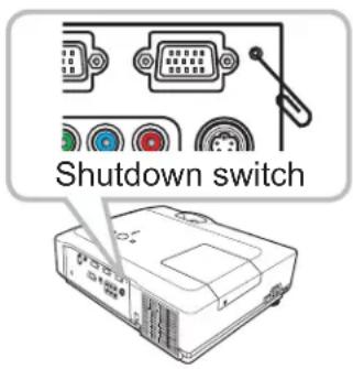 3M X64 - Shutting the projector down - 1