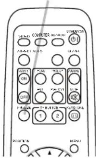 3M X64 - Press FREEZE button on the remote control. - 1