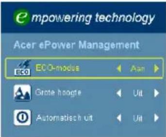 ACER D111 - De gewenste beeldgrootte verkrijgen door de afstand en zoomfactor aan te passen - 7
