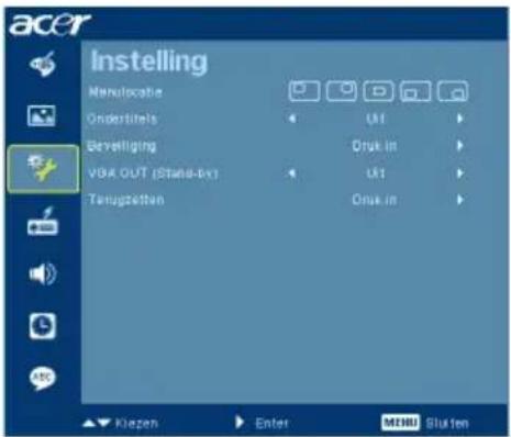 ACER D111 - Instelling - 1
