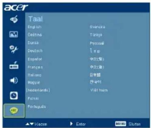 ACER P1101 - Taal - 1
