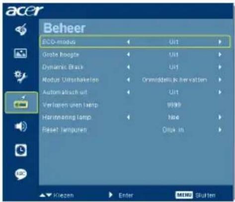 ACER P1101 - Beheer - 1