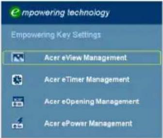 ACER P1101 - Het installatiemenu - 3