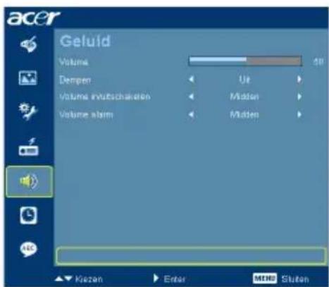 ACER P1101 - Geluid - 1