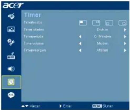 ACER P5271 - Timer - 1