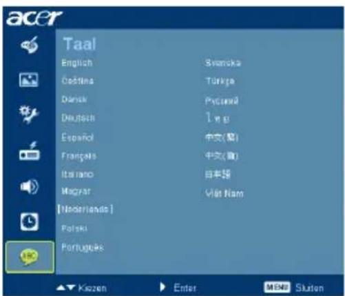 ACER P5271 - Taal - 1
