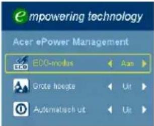 ACER P5271 - Menu Installatie - 7