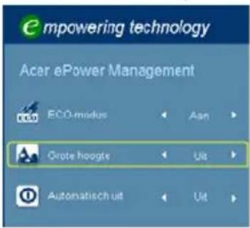 ACER P5206 - Acer ePower Management - 1