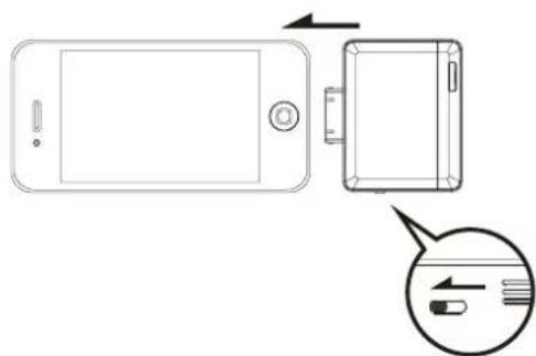 AIPTEK MobileCinema i20 - Laden des iPhone - 1