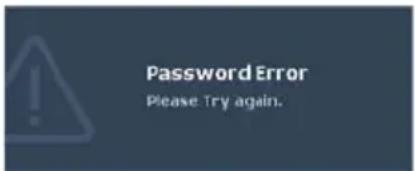 BENQ MW712 - If you forget the password - 1