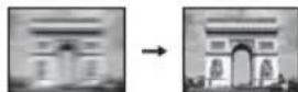 BENQ MW712 - Fine-tuning the image size and clarity - 3