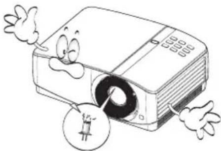 BENQ MX750 - Safety Instructions (Continued) - 2