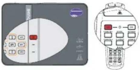 BENQ MX750 - Starting up the projector - 4