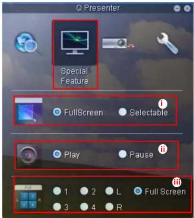 BENQ MX750 - Be sure to turn off other virtual network control programs before using Q Presenter. - 3