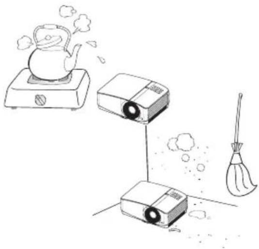 BENQ MX750 - Safety Instructions (Continued) - 1