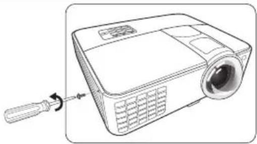 BENQ MX816ST - Replacing the lamp - 2