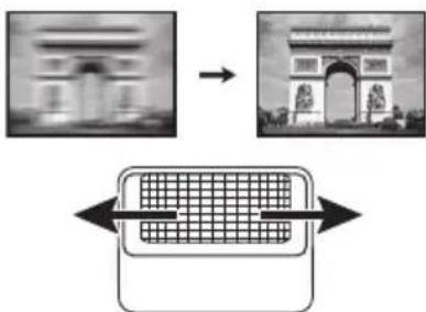 BENQ MX816ST - Fine-tuning the image clarity - 1