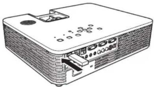 CASIO XJ-H2600 - For å koble USB-minne til dataprojektoren - 1