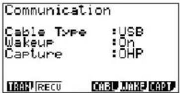 CASIO XJ-H2600 - Stille inn den grafiske kalkulatoren for datakommunikasjon. - 1