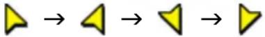 CASIO XJ-H2650 - Pour changer de pointeur comme indiqué ci-dessous, appuyez sur la touche [STYLE]. - 6