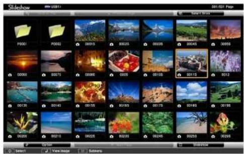 EPSON EB-S12 - Slideshow operating methods - 7