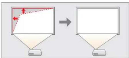 EPSON EB-S12 - Correcting Keystone Distortion - 3