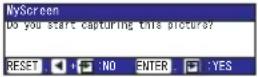 HITACHI CP-RX70WF - SCREEN Menu - 2