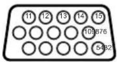 HITACHI CP-RX70WF - ⒶCOMPUTER IN1, ⒷCOMPUTER IN2 - 1