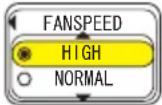 HITACHI CP-RX70WF - OPTION Menu (continued) - 1