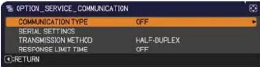 HITACHI CP-X4015WNEF - OPTION menu - 6