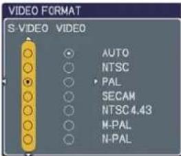 HITACHI ED-A100 - INPUT Menu - 2