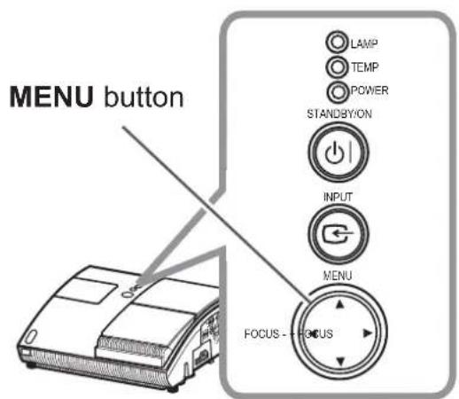 HITACHI ED-A100 - Using the menu function - 1