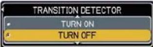 HITACHI ED-A100 - OPTION Menu (continued) - 1