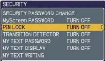 HITACHI ED-A100 - OPTION Menu (continued) - 2
