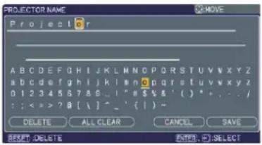 HITACHI ED-A100 - NETWORK Menu (continued) - 3