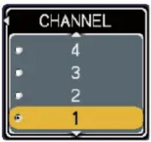 HITACHI ED-A100 - C.C. (Closed Caption) Menu - 4