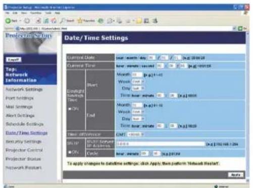 HITACHI ED-A100 - Date/Time Settings (23) - 1