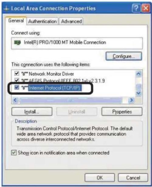 HITACHI ED-A100 - Manual network connection setting (continued) - 1