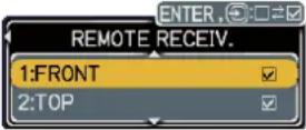 HITACHI ED-A100 - OPTION Menu (continued) - 1