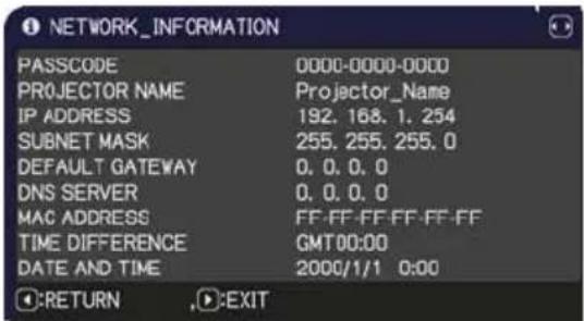 HITACHI ED-A220NMEF - NETWORK menu - 6