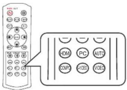 HITACHI PJ-TX300E - Selecting an input signal - 3