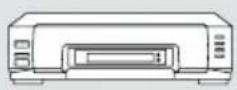 HITACHI PJ-TX300E - With a VCR/DVD player - 1