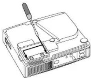 HITACHI PJLC2001 - Vervangen van de lamp - 2