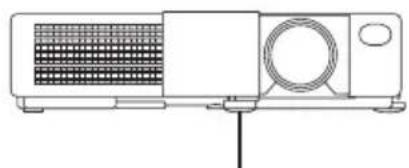 HITACHI PJLC2001 - Afstellen van de projectiehoek - 1