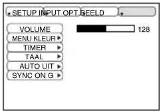 HITACHI PJLC2001 - "Options" menu - 1